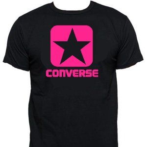 Converse Hot Pink Logo Tee